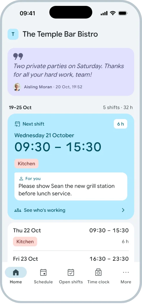 dallero employee app